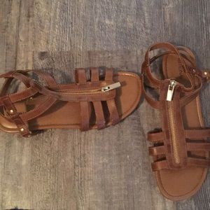 Brown flat Sandals